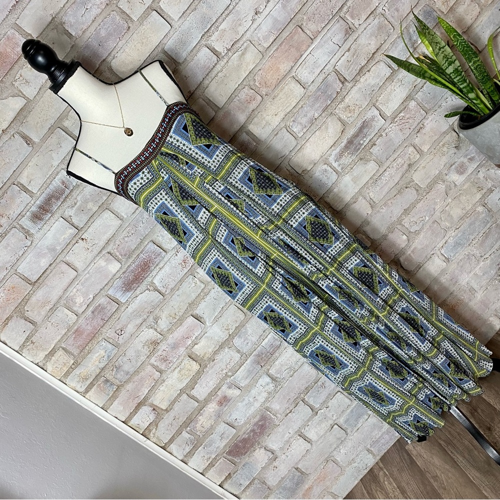 Easel Patchwork Print Sleeveless Cami Jumpsuit - image 5